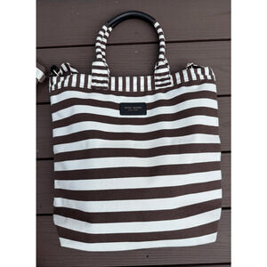 Rare Henri Bendel Signature Magazine Tote and Two Cases